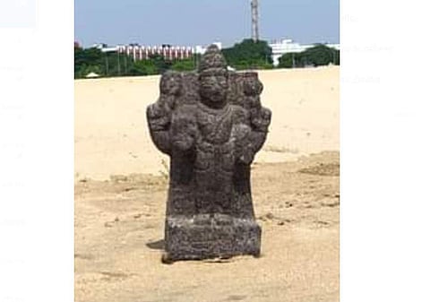 சிலை கடத்தல் தடுப்புப் பிரிவு காவல்துறையிடம் ஒப்படைக்கப்பட்ட சிலை