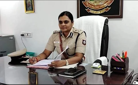 காஞ்சிபுரம் சரக டிஐஜி ஆர்.பொன்னி