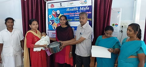 ஆரோக்கிய குழந்தைகள் போட்டி பரிசளிப்பு