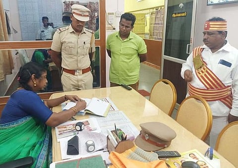 ஆய்வு மேற்கொண்ட மாவட்ட ஆட்சியா் ச.வளா்மதி.