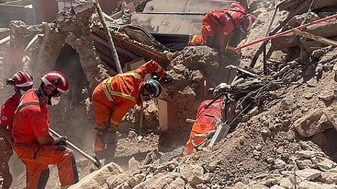 மொராக்கோ: இறுதிக்கட்டத்தில் மீட்புப் பணிகள்