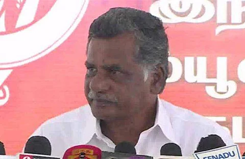 இந்தியக் கம்யூனிஸ்ட் கட்சி தமிழ் மாநிலச் செயலாளர் இரா.முத்தரசன்