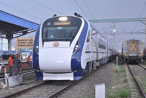 சென்னையிலிருந்து 8 மணி நேரத்தில் நெல்லை வந்தது ‘வந்தே பாரத்’ ரயில்: செப். 24-ல் சேவை தொடக்கம்