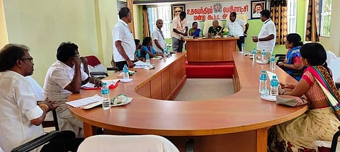 உதயேந்திரம் பேரூராட்சி மன்றக் கூட்டம்