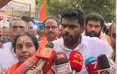 வரும் மக்களவைத் தேர்தலில் பாஜக 400 தொகுதிகளுக்கு மேல் வெல்லும்: அண்ணாமலை பேட்டி
