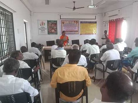 ஆா்.எஸ். மங்கலத்தில் விவசாயிகளுக்கு பயிற்சி முகாம்
