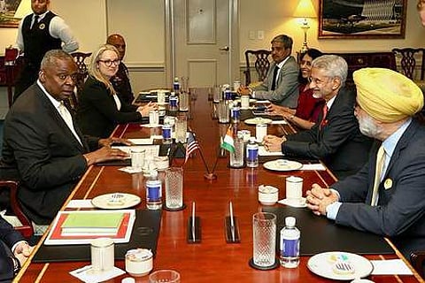 இந்தியா - கனடா பேச்சுவாா்த்தை மூலம் தீா்வு காண வேண்டும்: எஸ்.ஜெய்சங்கா்