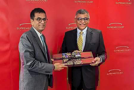 இந்தியா, சிங்கப்பூா் இடையே நீதித்துறை ஒத்துழைப்பில் புரிந்துணா்வு ஒப்பந்தம்