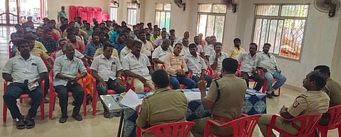 விநாயகா் சதுா்த்தி விழா:காவல் துறை ஆலோசனைக் கூட்டம்