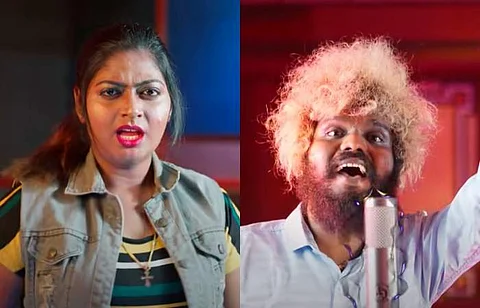 ஸ்பெயின் கலைஞர்களுடன் இணைந்த இசைவாணி, சரவெடி சரண்!