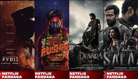 நெட்பிளிக்ஸில் வெளியாகவிருக்கும் 12 தெலுங்குப் படங்கள்!