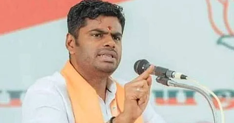 பாஜக தலைவர் அண்ணாமலை