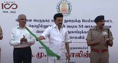 பல்வேறு துறை சார்ந்த திட்டங்களை முதல்வர் மு.க.ஸ்டாலின் தொடக்கிவைத்தார்!