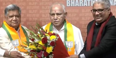 மீண்டும் பாஜகவில் இணைந்தார் ஜெகதீஷ் ஷெட்டர்