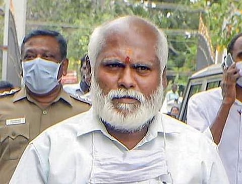 ராஜீவ் காந்தி கொலை வழக்கில் விடுவிக்கப்பட்ட சாந்தன்