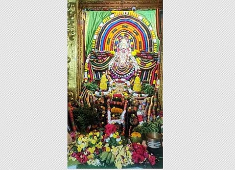 மண்ணச்சநல்லூர் பகவதி அம்மன் கோயிலில் 123-ஆம் ஆண்டு திருவிழா: திரளான பக்தர்கள் தரிசனம்