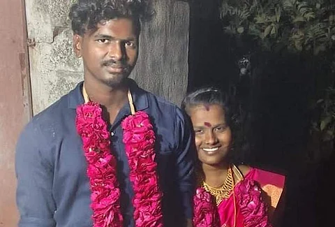 நவீன் மற்றும் ஐஸ்வர்யா.