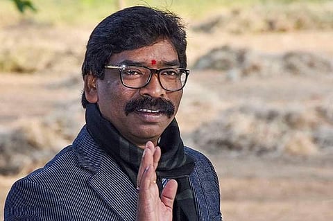 நீதிமன்றத்தில் ஹேமந்த் சோரன் ஆஜர்