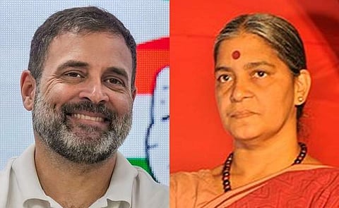 வயநாட்டில் ராகுலுக்கு எதிராக ஆனி ராஜா போட்டி?