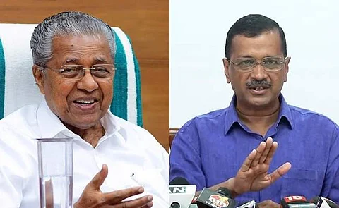 தில்லியில் இன்று பினராயி விஜயன் தர்னா: கேஜரிவால், பகவந்த் மான் பங்கேற்பு