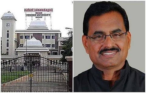 சேலம் பெரியார் பல்கலை பதிவாளர் தங்கவேல்