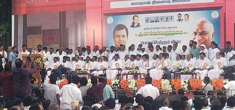 தமிழ்நாடு காங்கிரஸ் தலைவராக 
செல்வப்பெருந்தகை பொறுப்பேற்பு