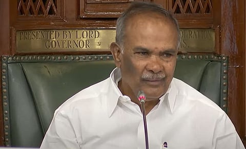 தமிழக சட்டப்பேரவை தலைவர் அப்பாவு