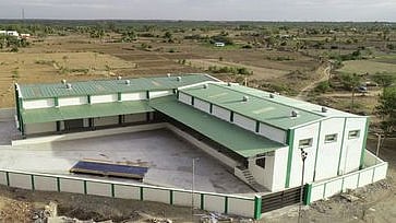 திருச்சி மாவட்டம், லால்குடி பிகே அகரத்தில் உள்ள சின்னவெங்காயம் முதன்மைப் பதப்படுத்தும் நிலையம்.