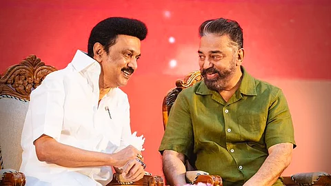 முதல்வர் ஸ்டாலினுடன் கமல்ஹாசன்