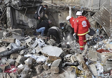 லெபனான் மீட்பு அலுவலக தாக்குதல்: உயிரிழப்பு 16-ஆக அதிகரிப்பு