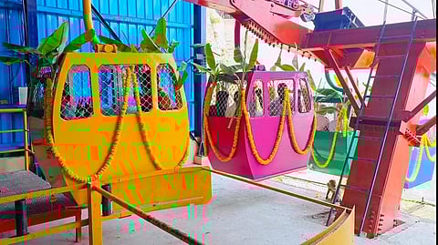 சோளிங்கர் நரசிம்மர் கோயிலில் ரோப்கார் சேவை