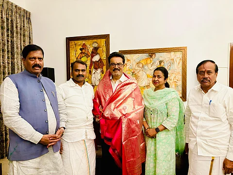 பாஜகவுடன் இணைந்து போட்டி: சரத்குமார்