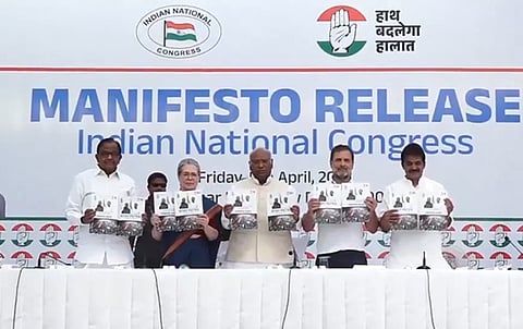 நீட் தேர்வு கட்டாயமில்லை: காங்கிரஸ் தேர்தல் அறிக்கை!