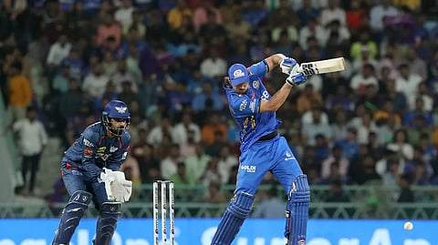 லக்னௌ அணிக்கு 145 ரன்கள் இலக்கு நிர்ணயித்த மும்பை இந்தியன்ஸ்!