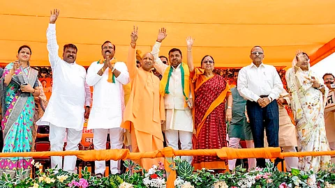 தேர்தல் பிரசாரத்தில் யோகி ஆதித்யநாத்