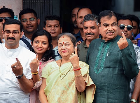 நாக்பூரில் பெரும் வாக்கு வித்தியாசத்தில் வெற்றி பெறுவேன்: கட்கரி நம்பிக்கை