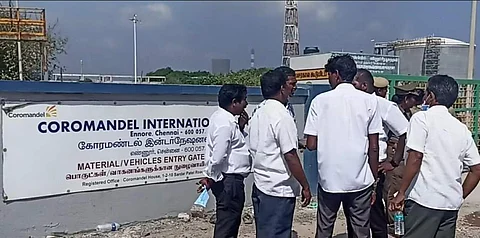 அமோனியா கசிவு விவகாரம்: கோரமண்டல் ஆலைக்கு பசுமை தீர்ப்பாயம் உத்தரவு!
