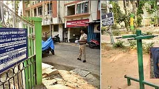 சென்னை ஆயிரம் விளக்கு மாடல் பள்ளி சாலையில் உள்ள மாநகராட்சி பூங்கா.  ‘ராட் வெய்லா்’ நாய்.