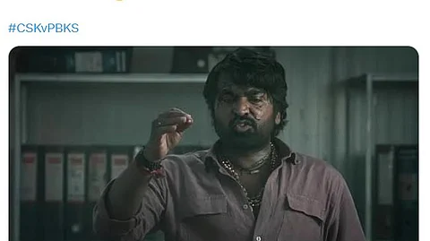 தமிழ்ப் படங்களின் பாணியில் சிஎஸ்கேவை கிண்டல் செய்யும் பஞ்சாப்!  