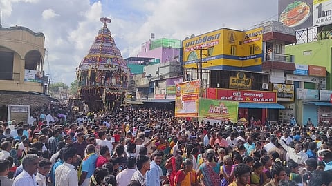நரசிம்ம பெருமாள் கோயிலில் வைகாசிப் பெருவிழா தேரோட்டம்