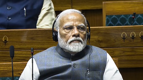 ’மோடி அமைதியோ அமைதி..!’ கேலிச்சித்திரம் வெளியிட்டு காங். கண்டனம்