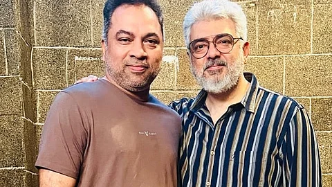 அஜித்துடன் கல்யாண் மாஸ்டர்