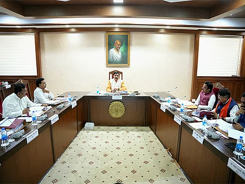 மத்தியப் பிரதேச அமைச்சரவைக் கூட்டம்