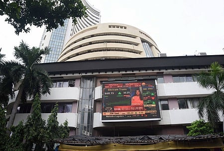 Bombay Stock Exchange  building in Mumbai  