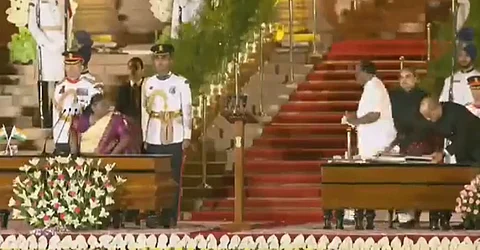 குடியரசுத் தலைவர் மாளிகையில் சிறுத்தையா? வைரலாகும் விடியோ!