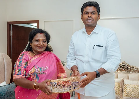 தமிழிசையுடன் அண்ணாமலை சந்திப்பு!
