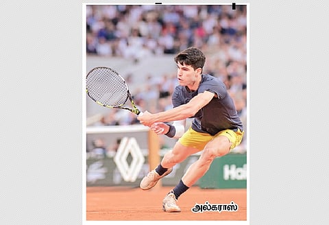 அரையிறுதியில் மோதும் சின்னா் - அல்கராஸ்

