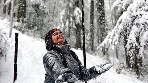 காஷ்மீரில் சுற்றுலாப் பயணி