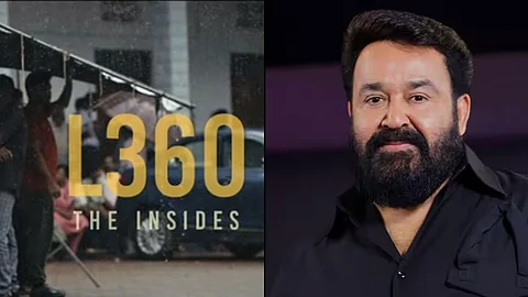 மோகன்லால் 360: படப்பிடிப்பு விடியோ! 