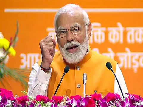 பிரதமர் நரேந்திர மோடி 